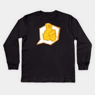 Stylish Thumbs Up Kids Long Sleeve T-Shirt